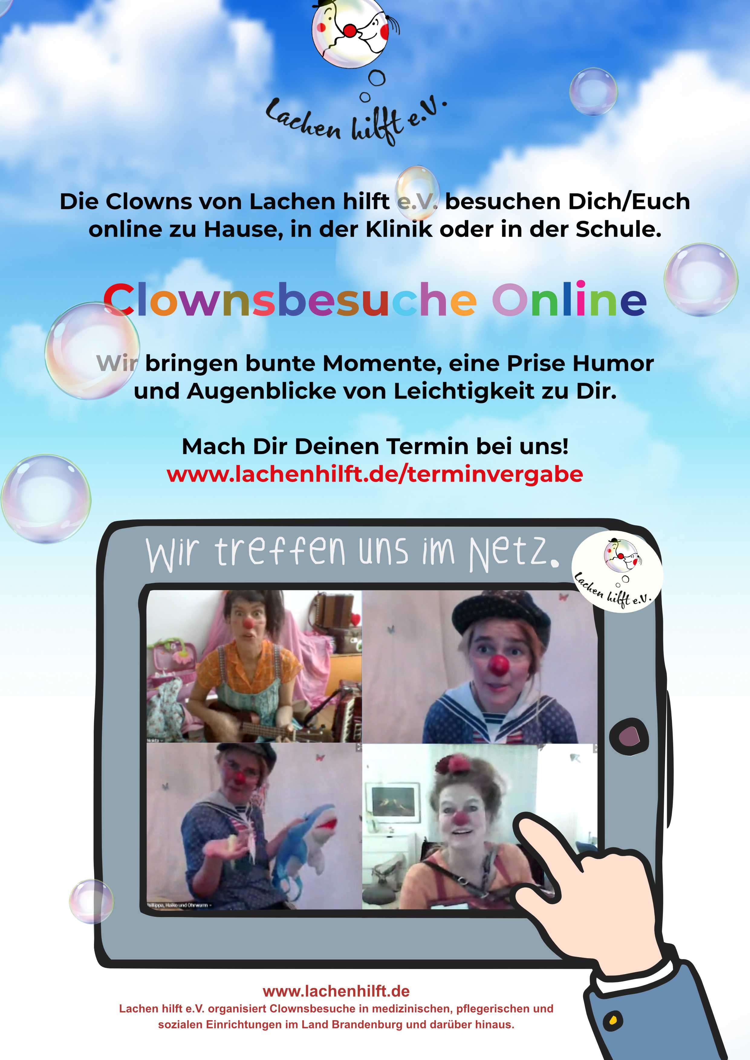 Unser Fyle: Clownsbesuche Online